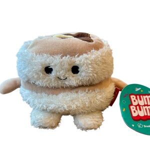 BumBumz Pattie Pancakes Plush NWT 5”
